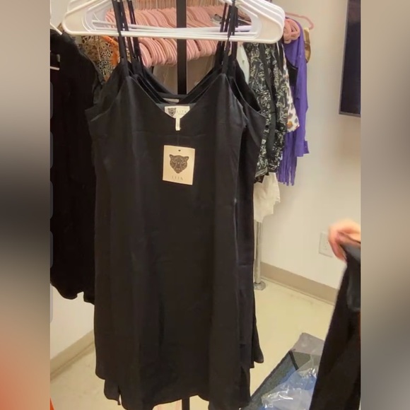 100% SILK REVOLVE BRAND LITA by CIARRA 100% SILK SLIP DRESS. NWOT - Picture 8 of 9